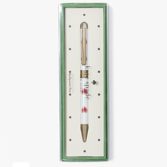 kate spade Accessories - Kate Spade Heartfelt Geo Ballpoint Pen